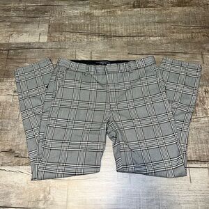 Forever 21 plaid pants size 33